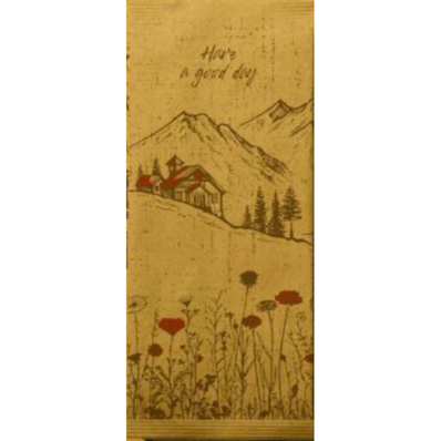 Buste porta posate Baita carta paglia