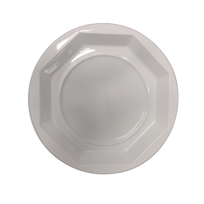 Piatto piano esagonale Plastica