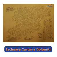 Tovaglietta 30x40 Dolomiti