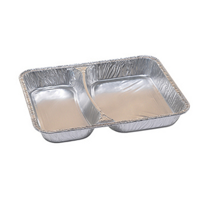 Vaschette Stagnola 2 scomparti