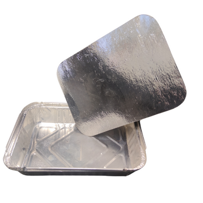 Vaschette Stagnola  con Coperchio