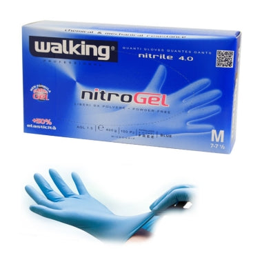 Guanti Nitrile Blu