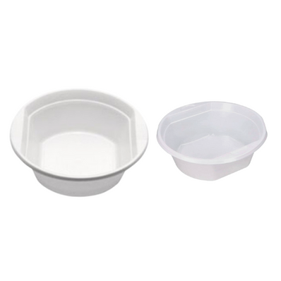 Scodella Bianca Plastica