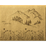 Tovagliette 30x40 Baita carta paglia