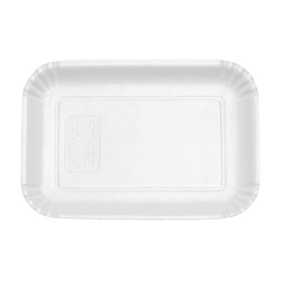Vassoio Politenato bianco